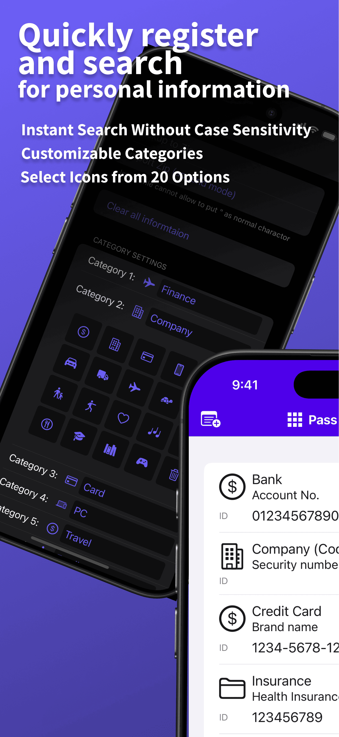 PassManager Screenshot 2